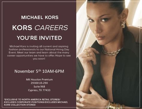 Store Manager Michael Kors Jobs, Employment 